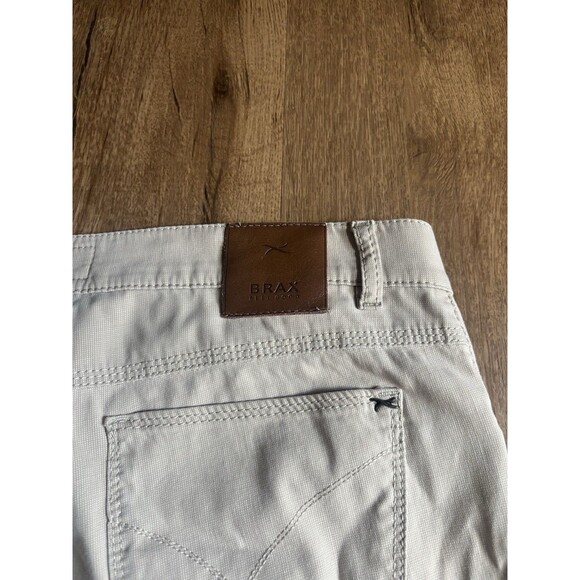 Brax Cooper Logo Khaki Pants Men's Sz 36x34 - Picture 9 of 9